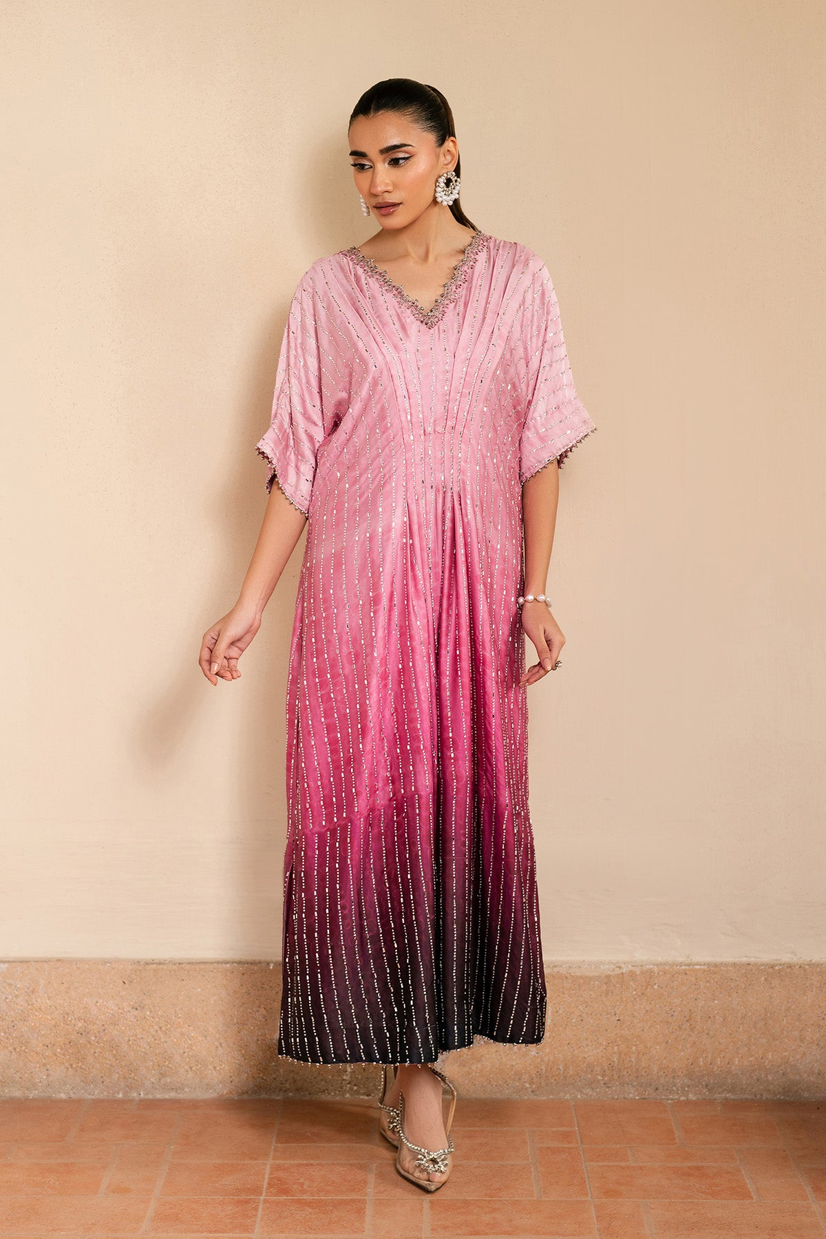 AF-SS-2232-Rosemary wedding formal. Shamoz / Organza / Silk. Available Unstitched.