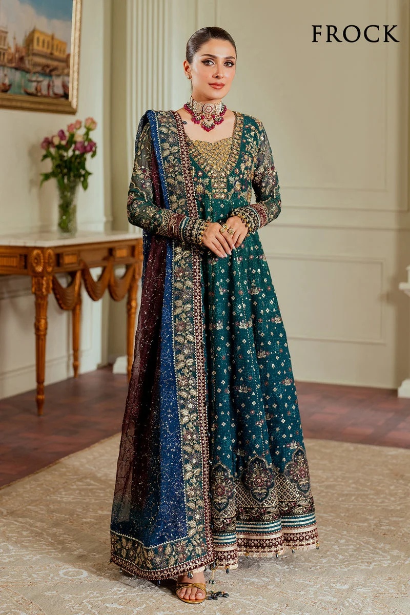 BAROQUE VALVETS pakistani fashion outfit with coordinated formal styling.