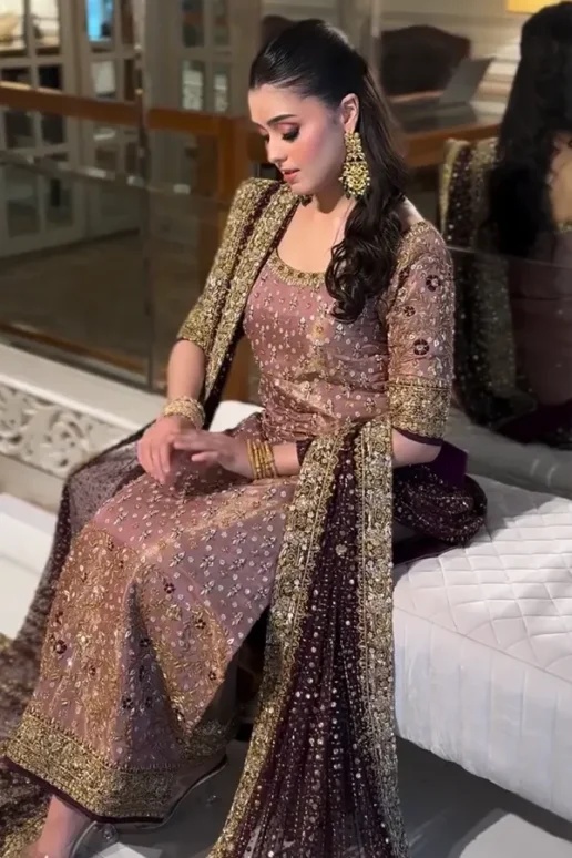 Fareeha by Haris Shakeel pakistani fashion outfit with coordinated formal styling.