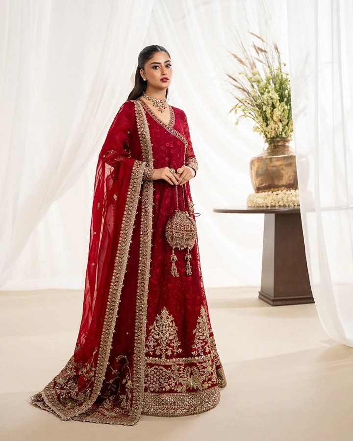 Gul pakistani fashion outfit with coordinated formal styling.