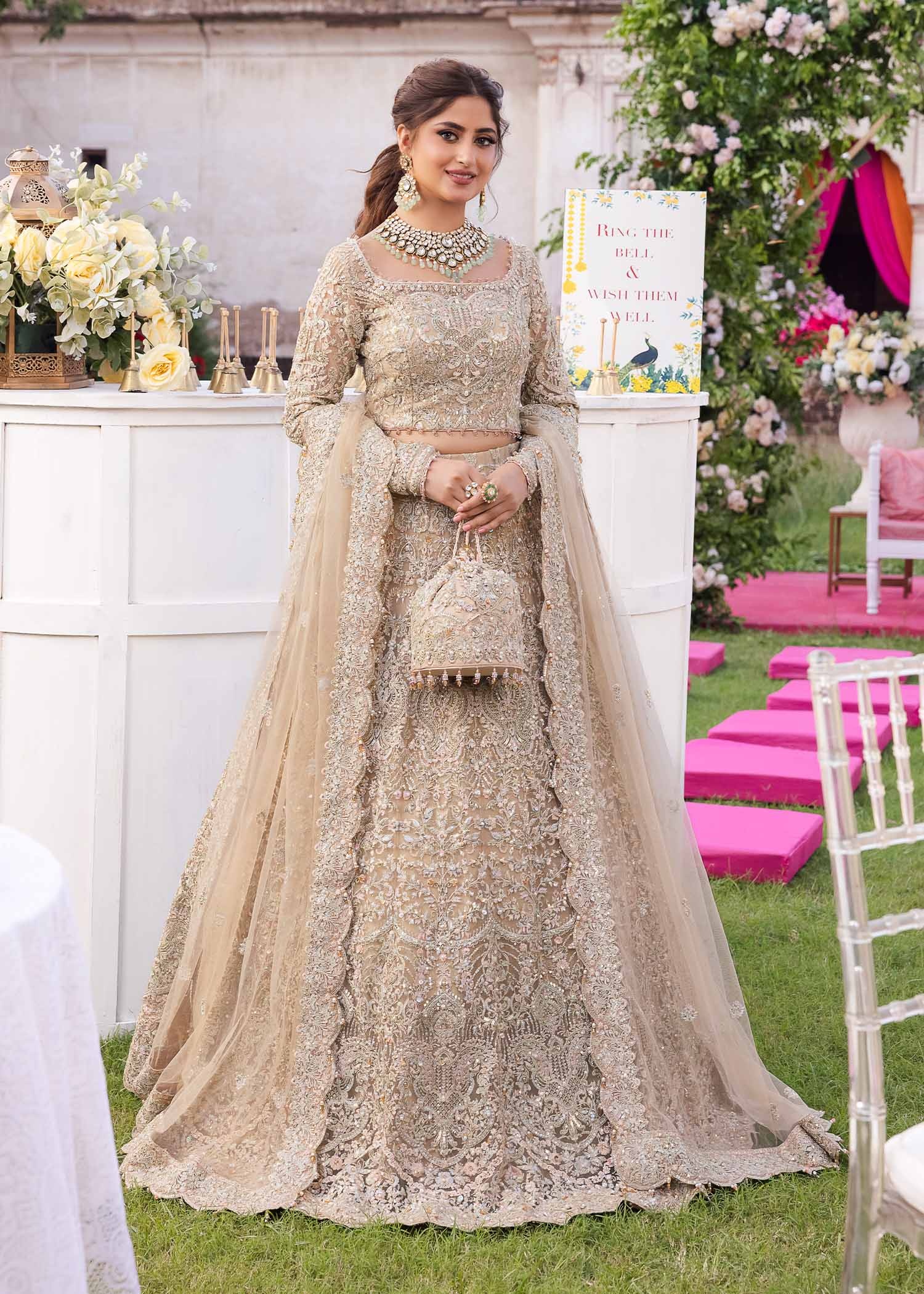 Samira - Kanwal Malik pakistani fashion outfit with coordinated formal styling.