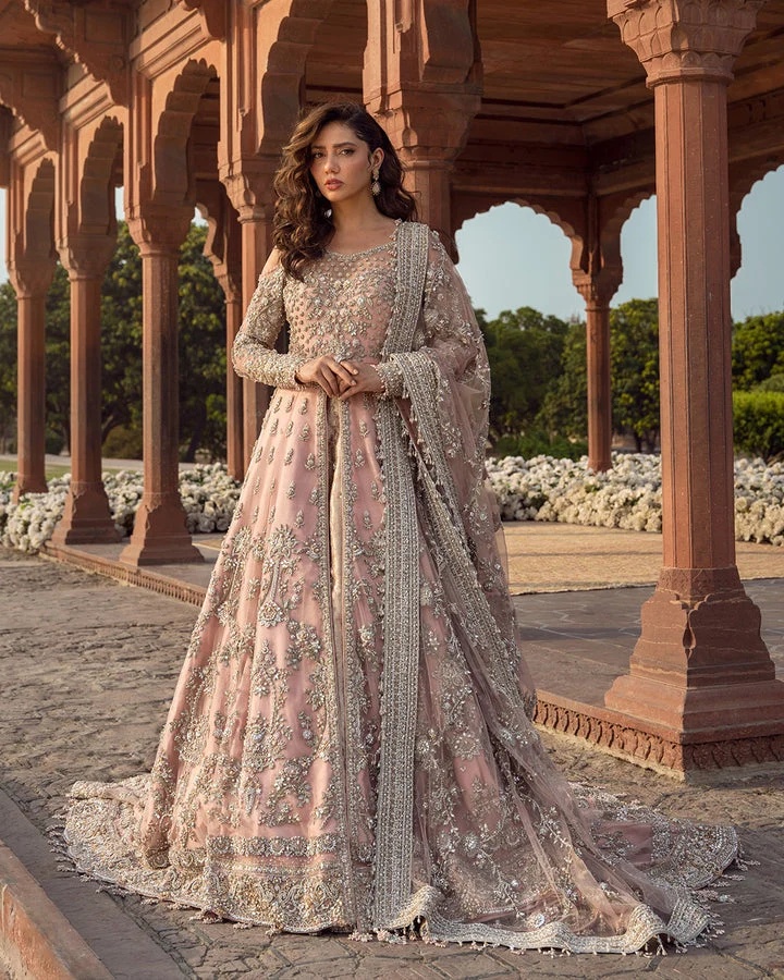 Aysana pakistani fashion outfit with coordinated formal styling.