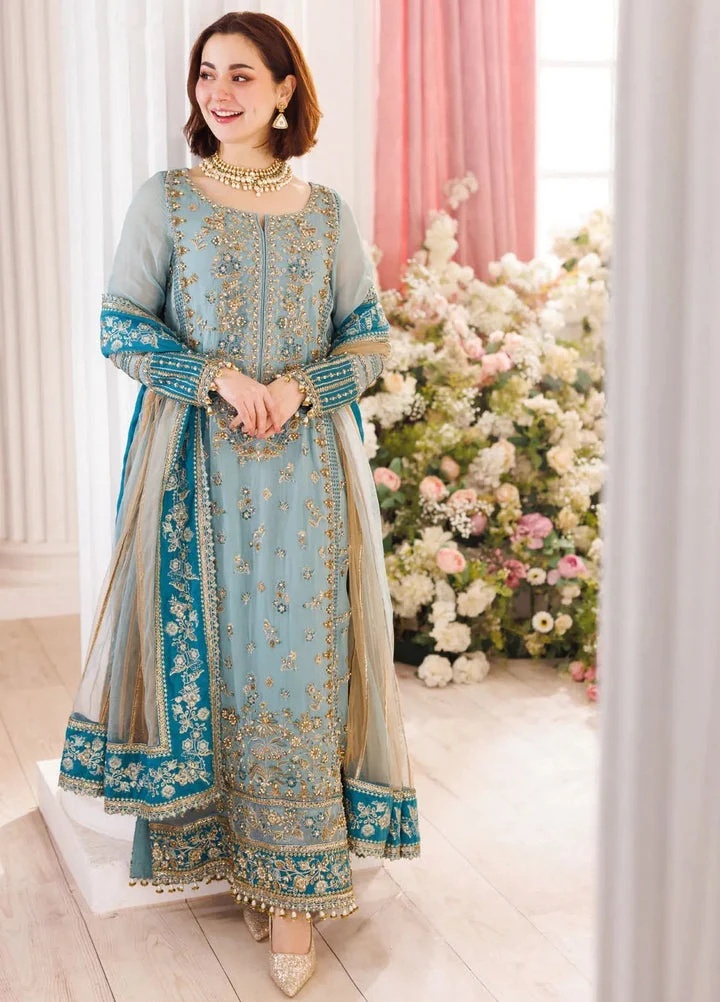 Dastan-E-Jashan pakistani fashion outfit with coordinated formal…