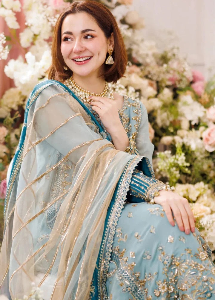 Dastan-E-Jashan pakistani fashion outfit with coordinated formal…