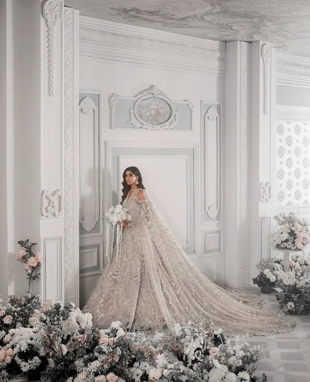 E-52 pakistani fashion outfit with coordinated formal styling.