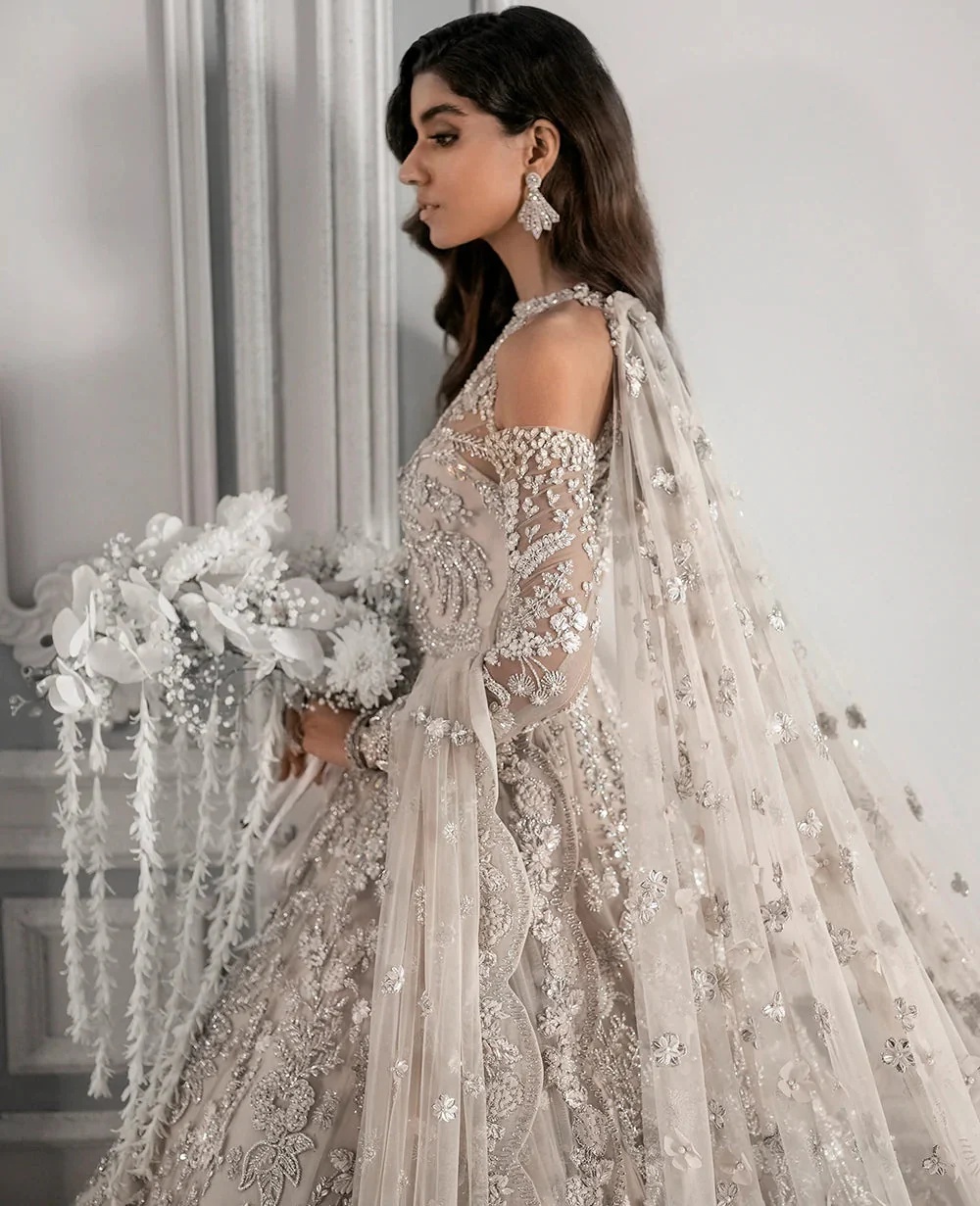 E-52 pakistani fashion outfit with coordinated formal styling.