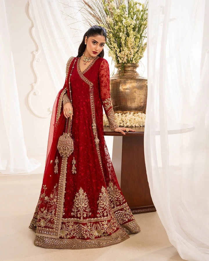 Gul pakistani fashion outfit with coordinated formal styling.