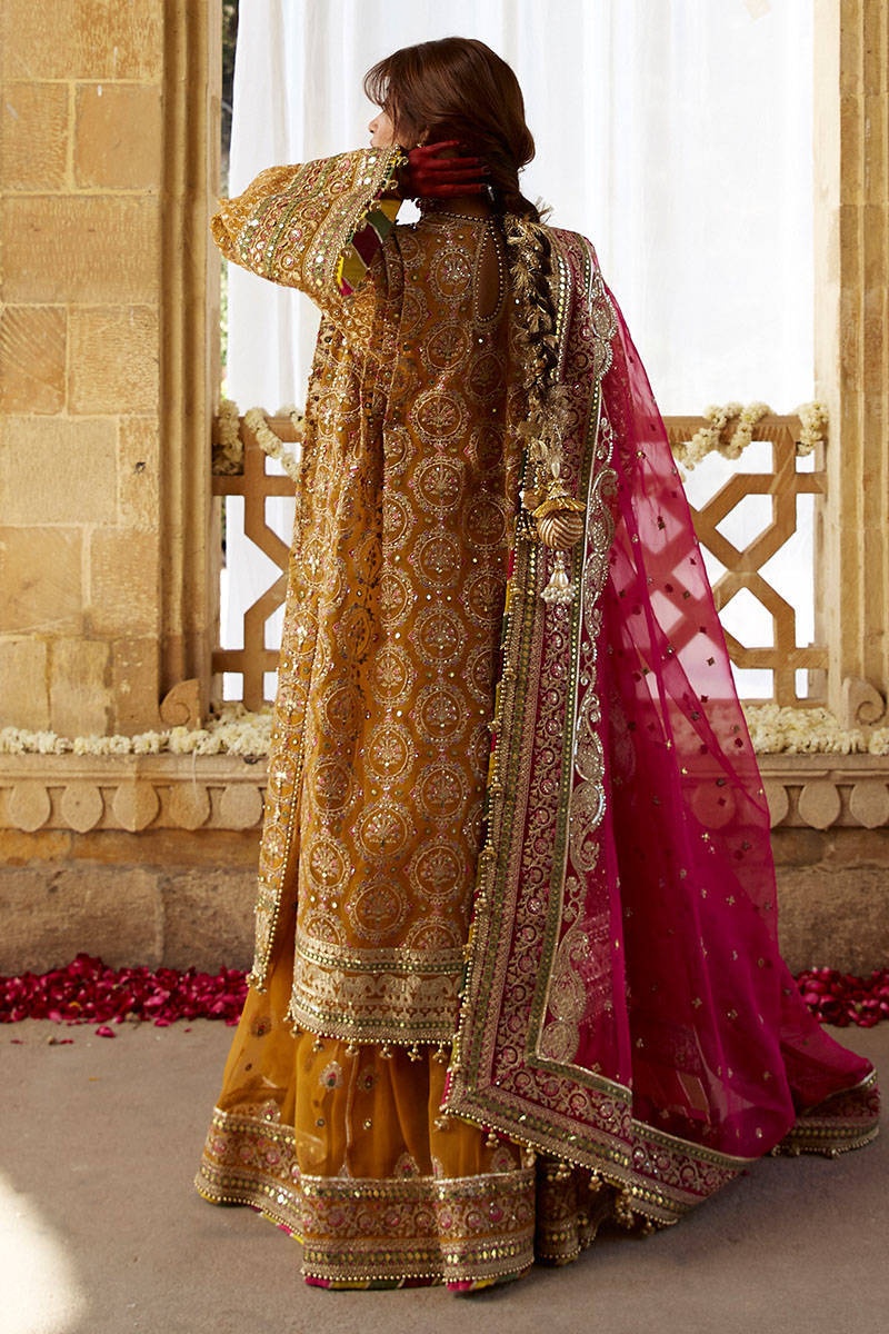 KESARI pakistani fashion outfit with coordinated formal styling.