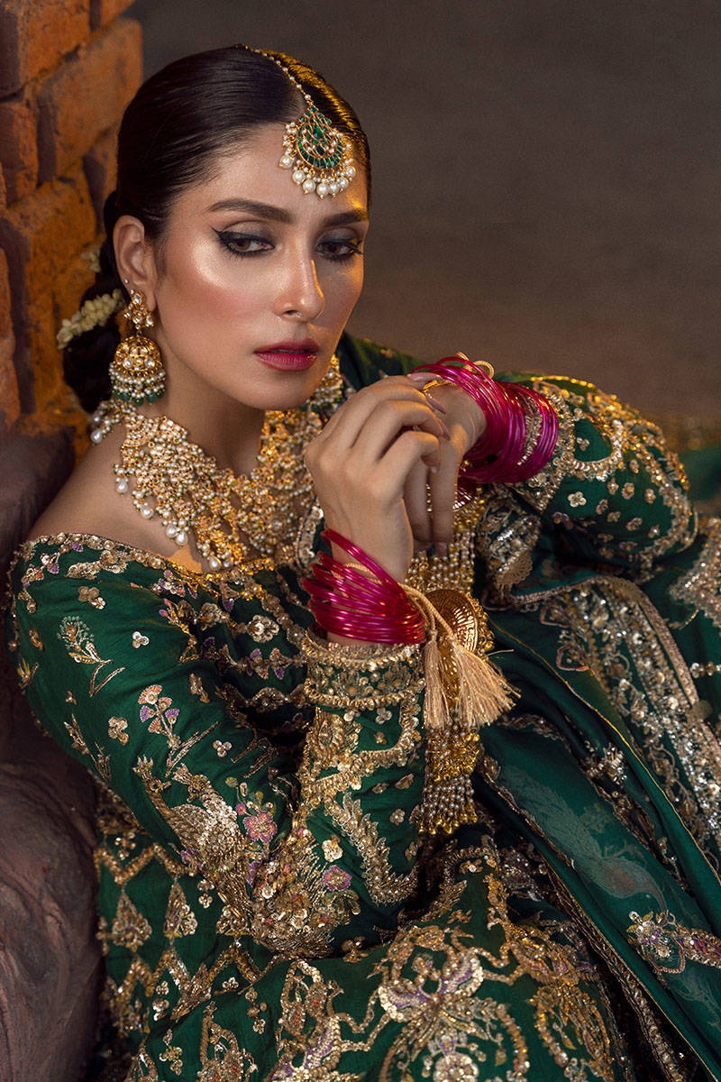 NAZNEEN pakistani fashion outfit with coordinated formal styling.