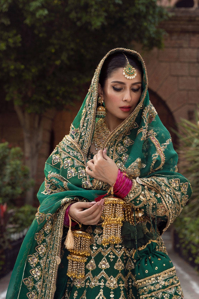 NAZNEEN pakistani fashion outfit with coordinated formal styling.