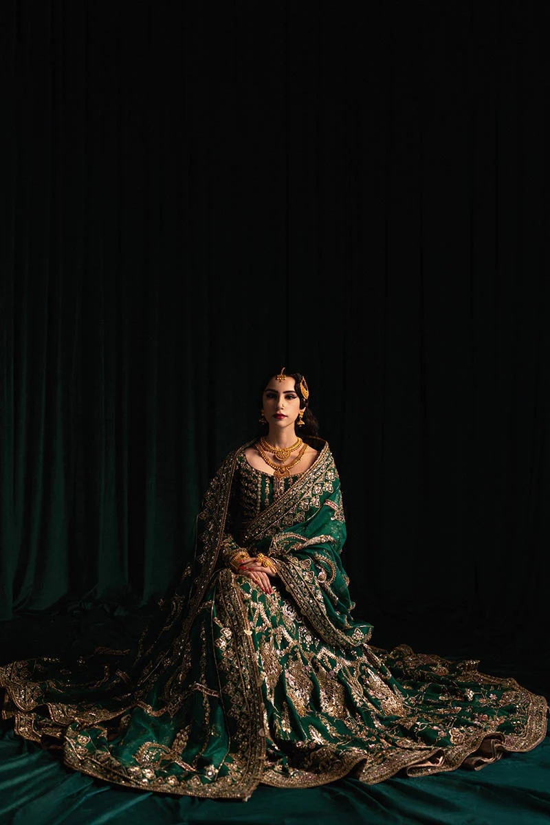 NAZNEEN pakistani fashion outfit with coordinated formal styling.
