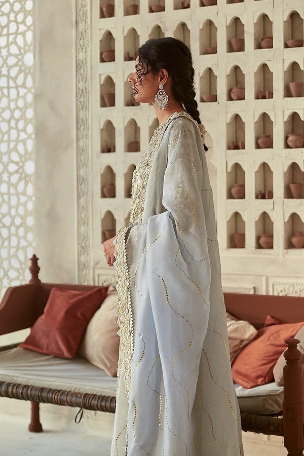 SELENE pakistani fashion outfit with coordinated formal styling.