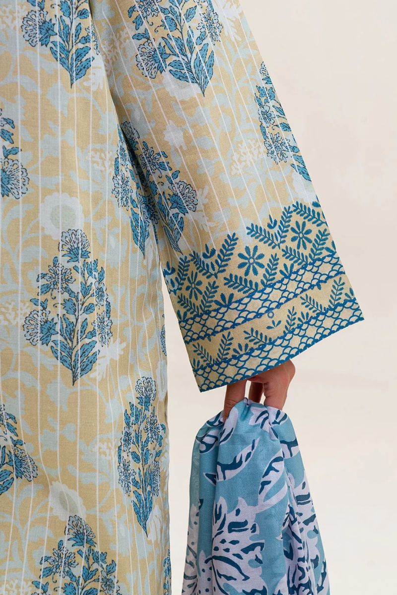 Mahnur Original - 3 Pcs Embroidered Luxury Lawn Suit with Lace and…