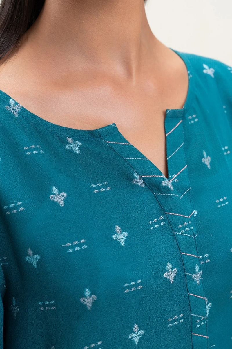 Beechtree Original - 2 Piece Print Lawn Suit-botanical Glow (Stitched)