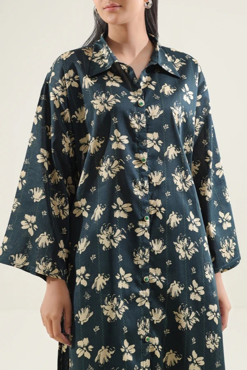 Saya Original - 3 Pcs Printed Lawn Suit with Lace and Hand Work…