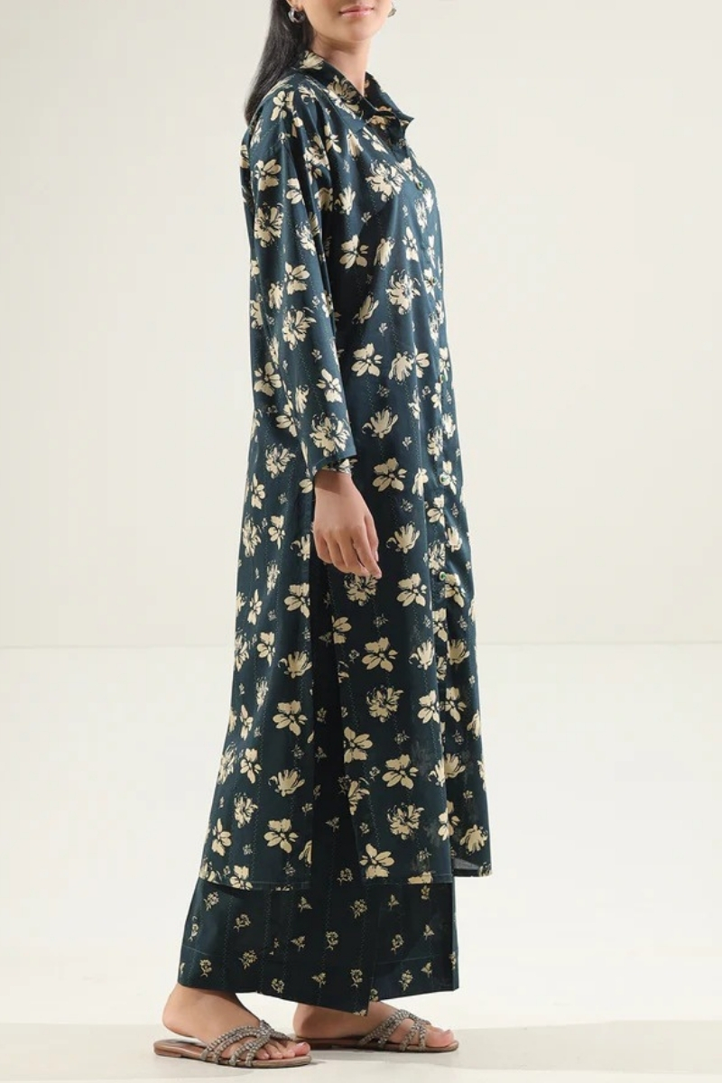 Saya Original - 3 Pcs Printed Lawn Suit with Lace and Hand Work…