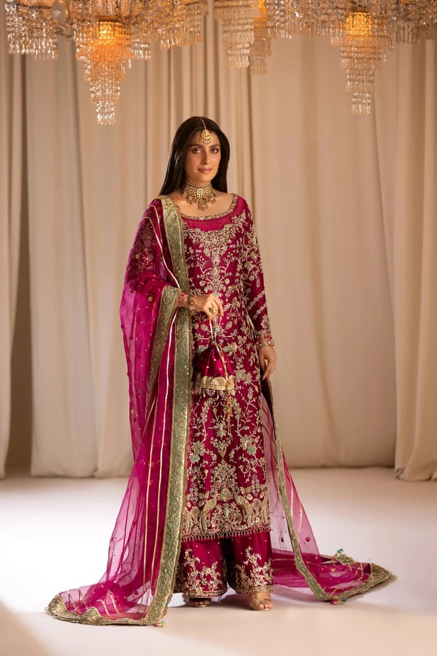 TABEER pakistani fashion outfit with coordinated formal styling.