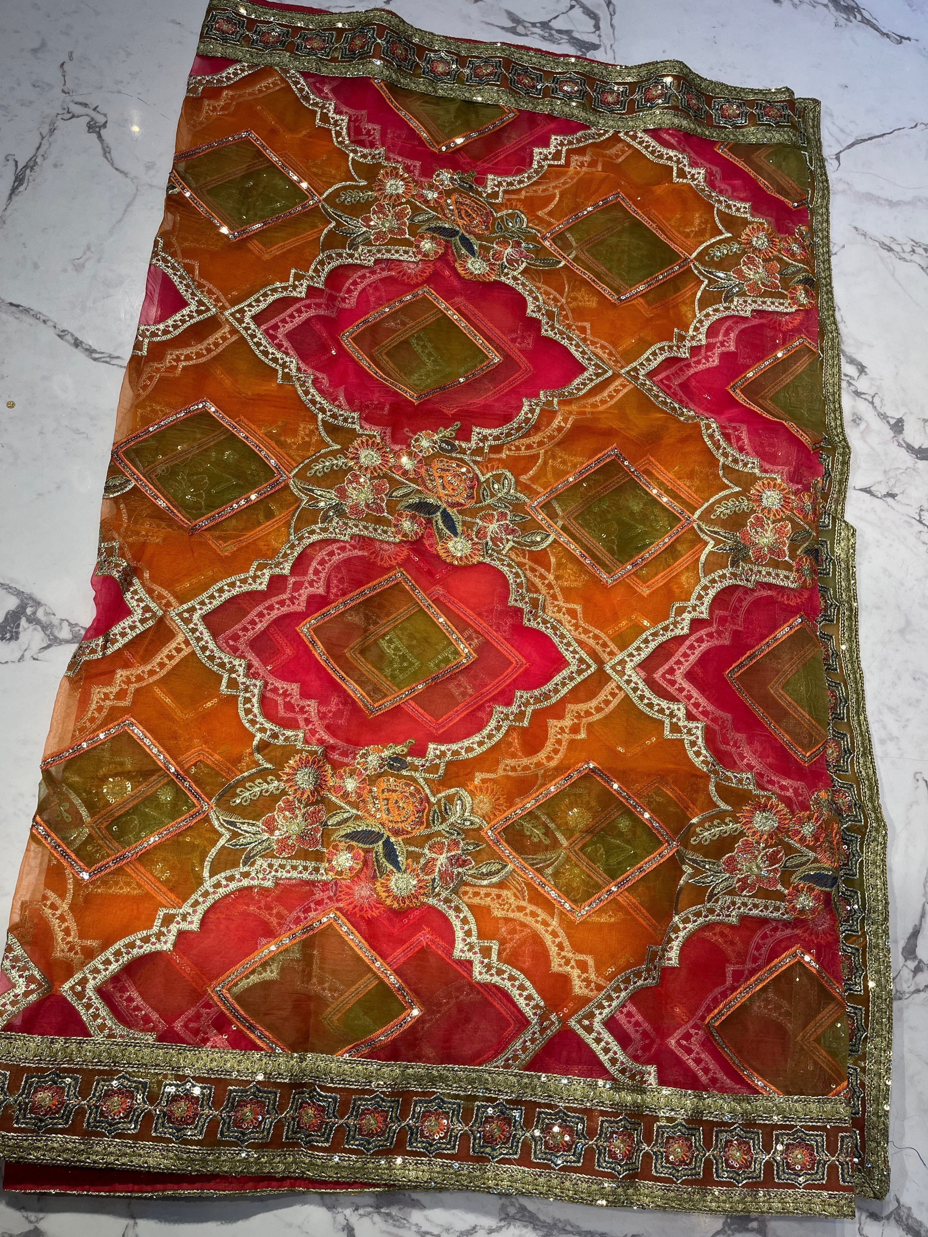 VIRAAS pakistani fashion outfit with coordinated formal styling.